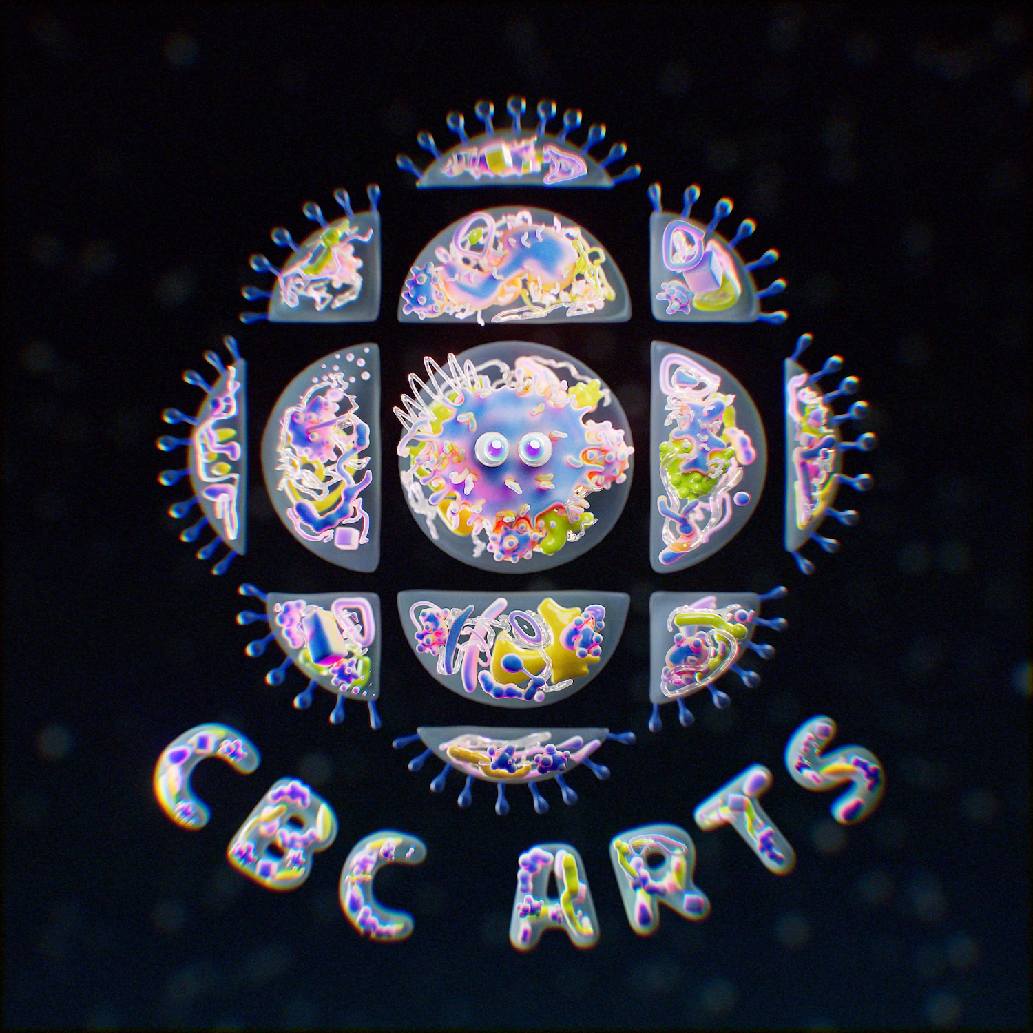 Canadian Broadcasting Corporation's logo.