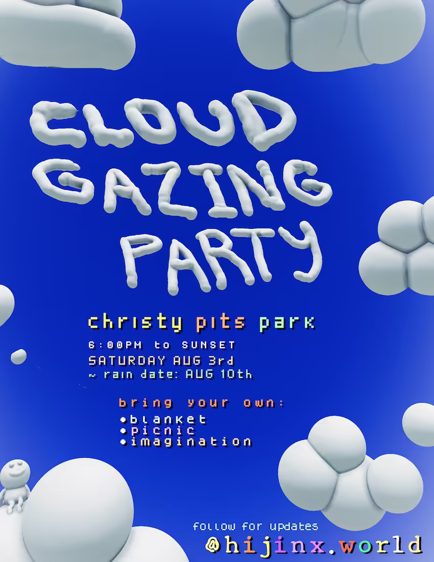 Cloud Gazing Party