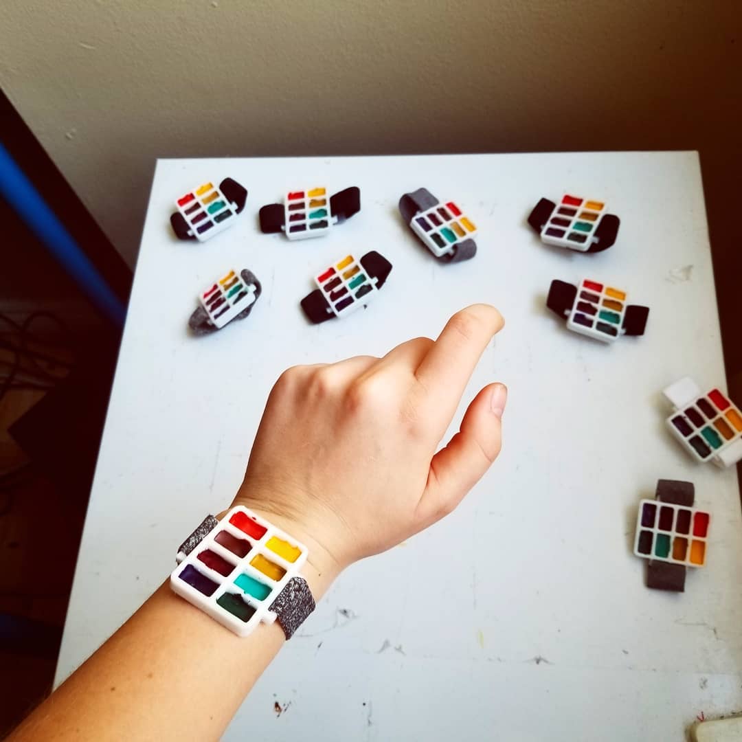 Watercolor Watch